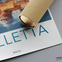 Valletta Poster - Malta Wall Art