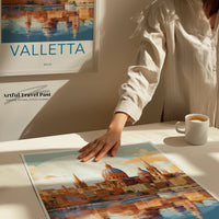 Valletta Poster - Malta Wall Art