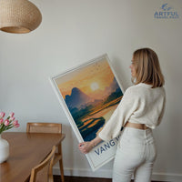 Vang Vieng Poster - Laos Wall Art
