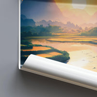 Vang Vieng Poster - Laos Wall Art