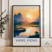 Vang Vieng Poster - Laos Wall Art