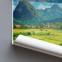 Vang Vieng Poster - Laos Wall Art