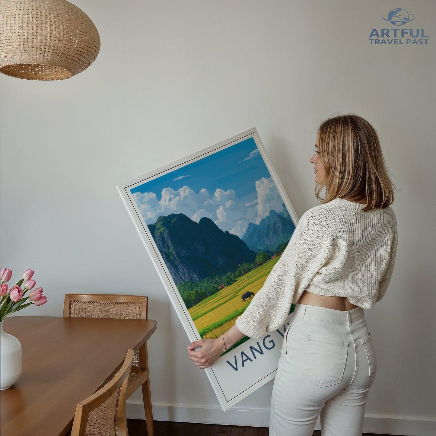 Vang Vieng Poster - Laos Wall Art