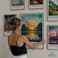 Vang Vieng Poster - Laos Wall Art