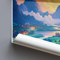 Vang Vieng Poster - Laos Wall Art