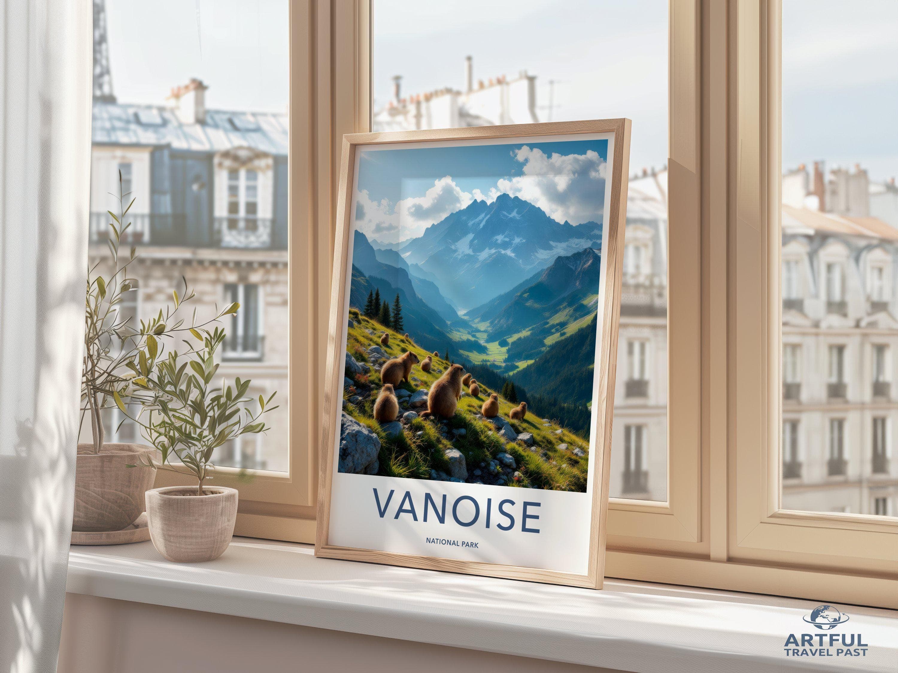 Vanoise National Park Poster | France Wall Art