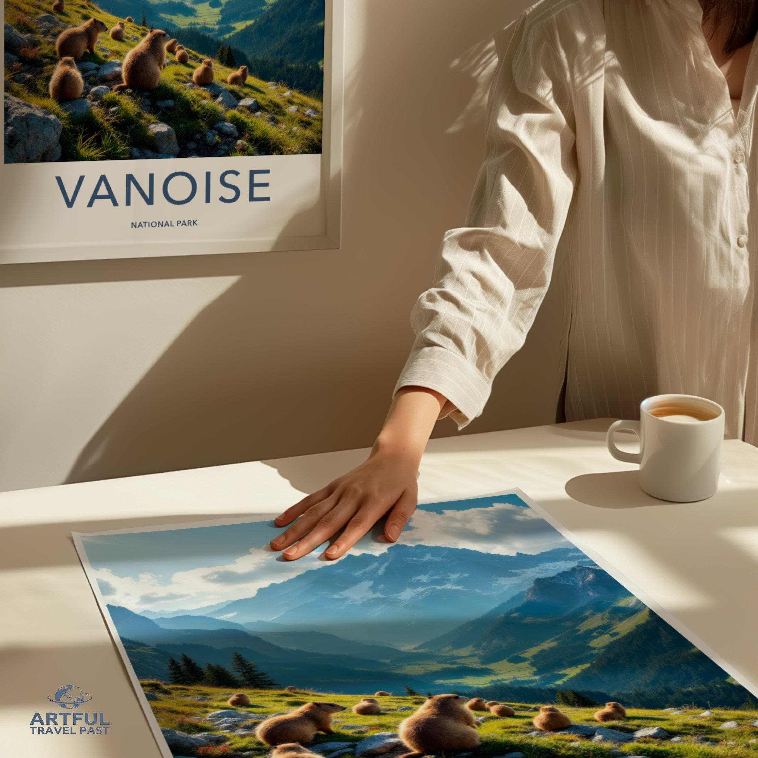 Vanoise National Park Poster | France Wall Art