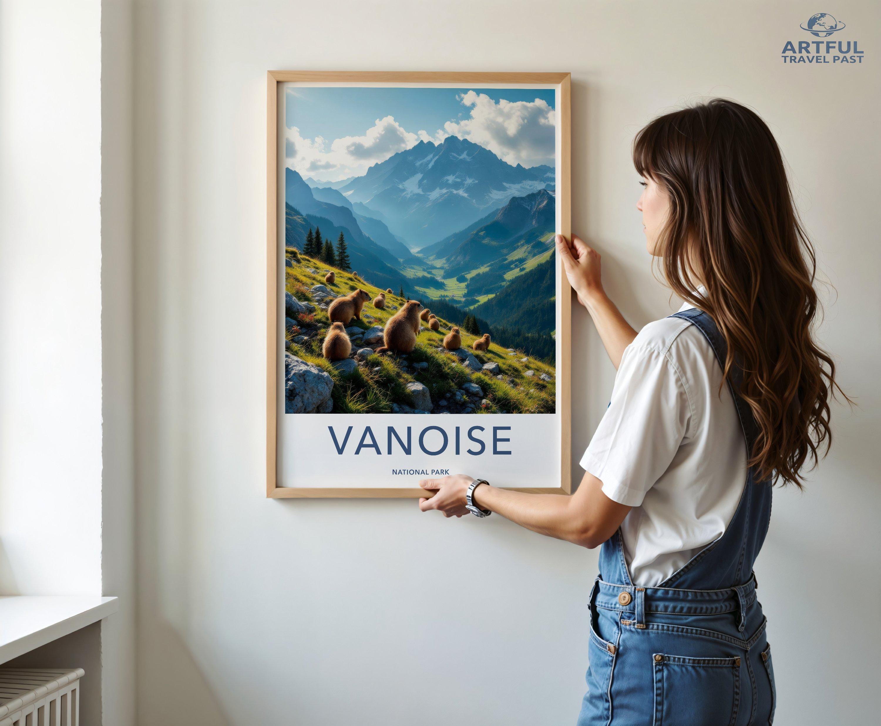 Vanoise National Park Poster | France Wall Art