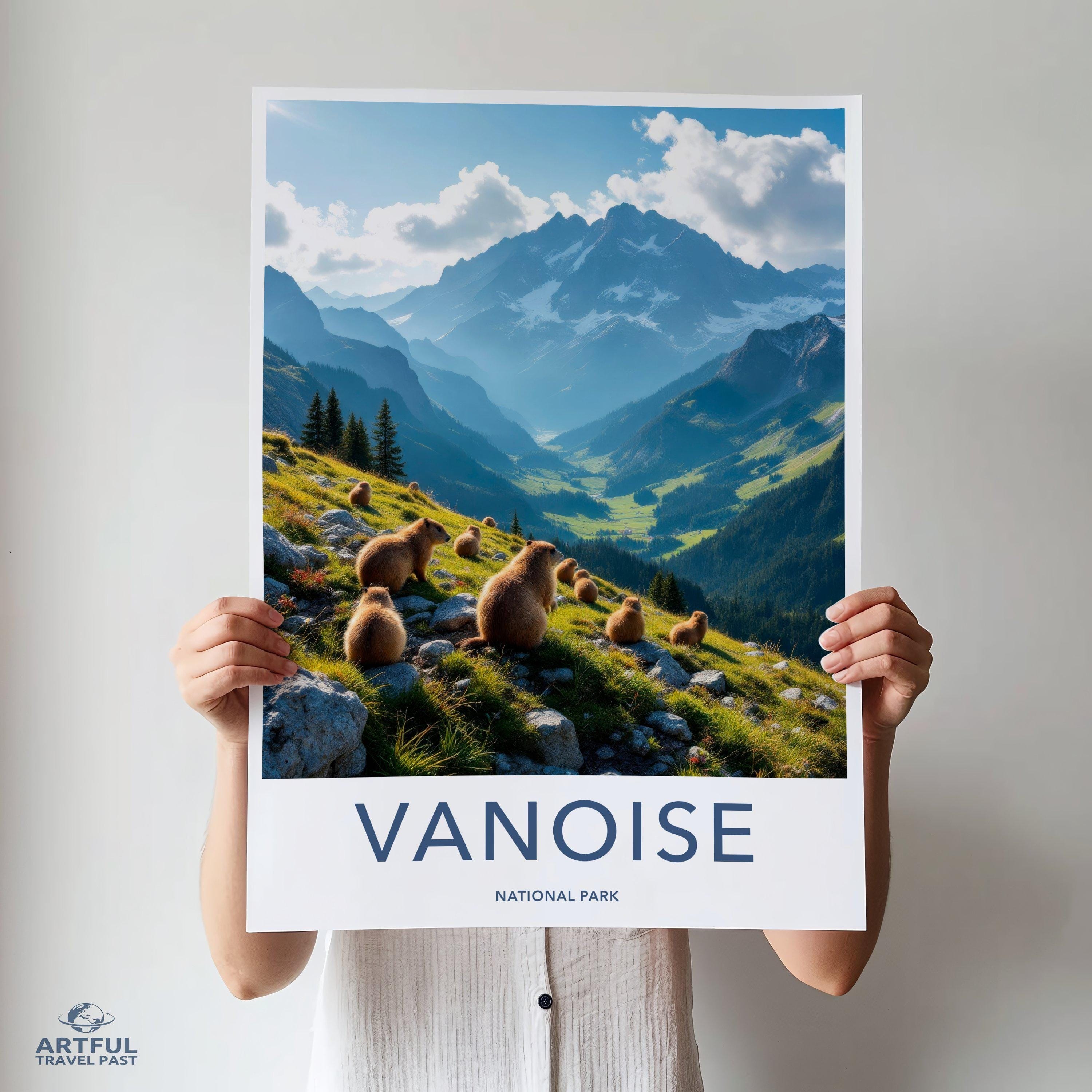 Vanoise National Park Poster | France Wall Art