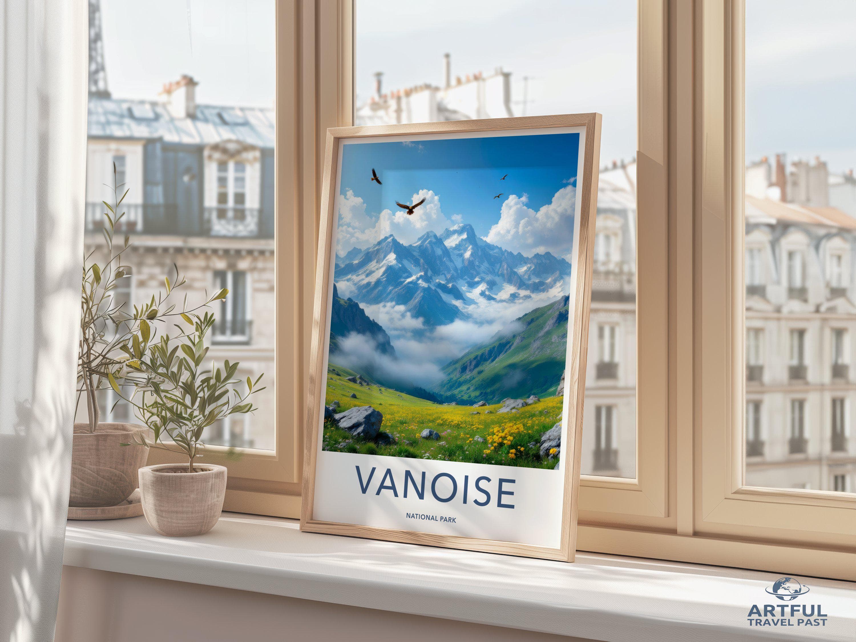 Vanoise National Park Poster | France Wall Art