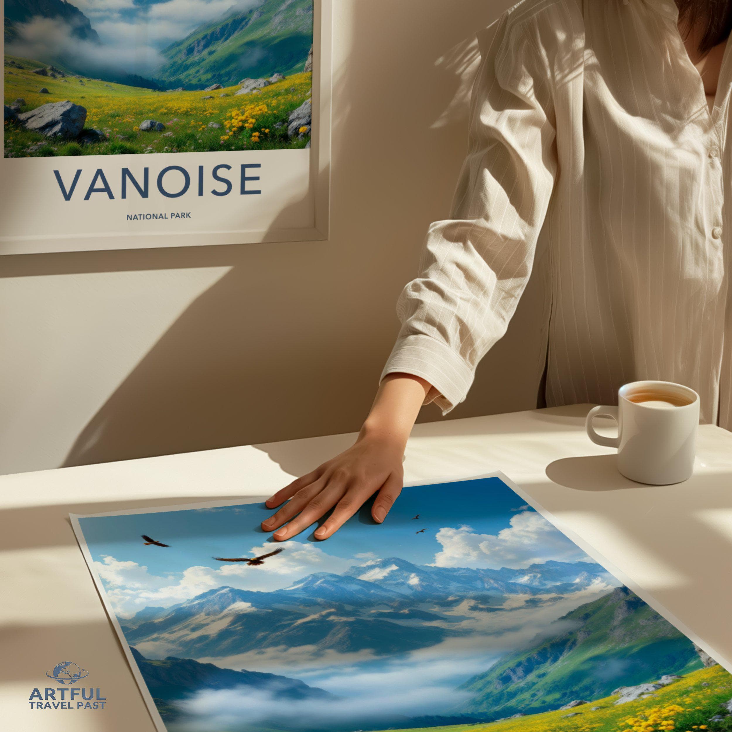 Vanoise National Park Poster | France Wall Art