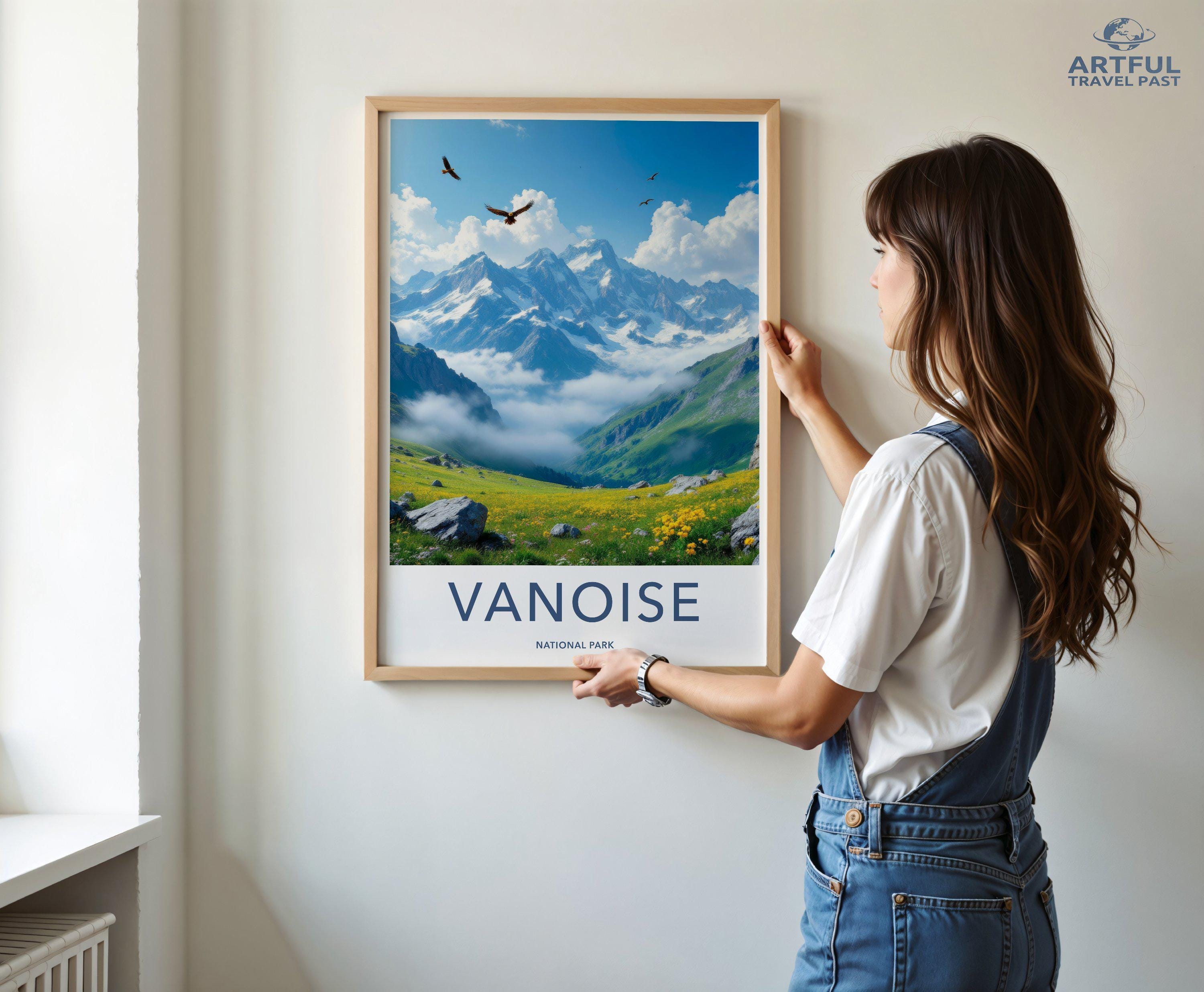 Vanoise National Park Poster | France Wall Art