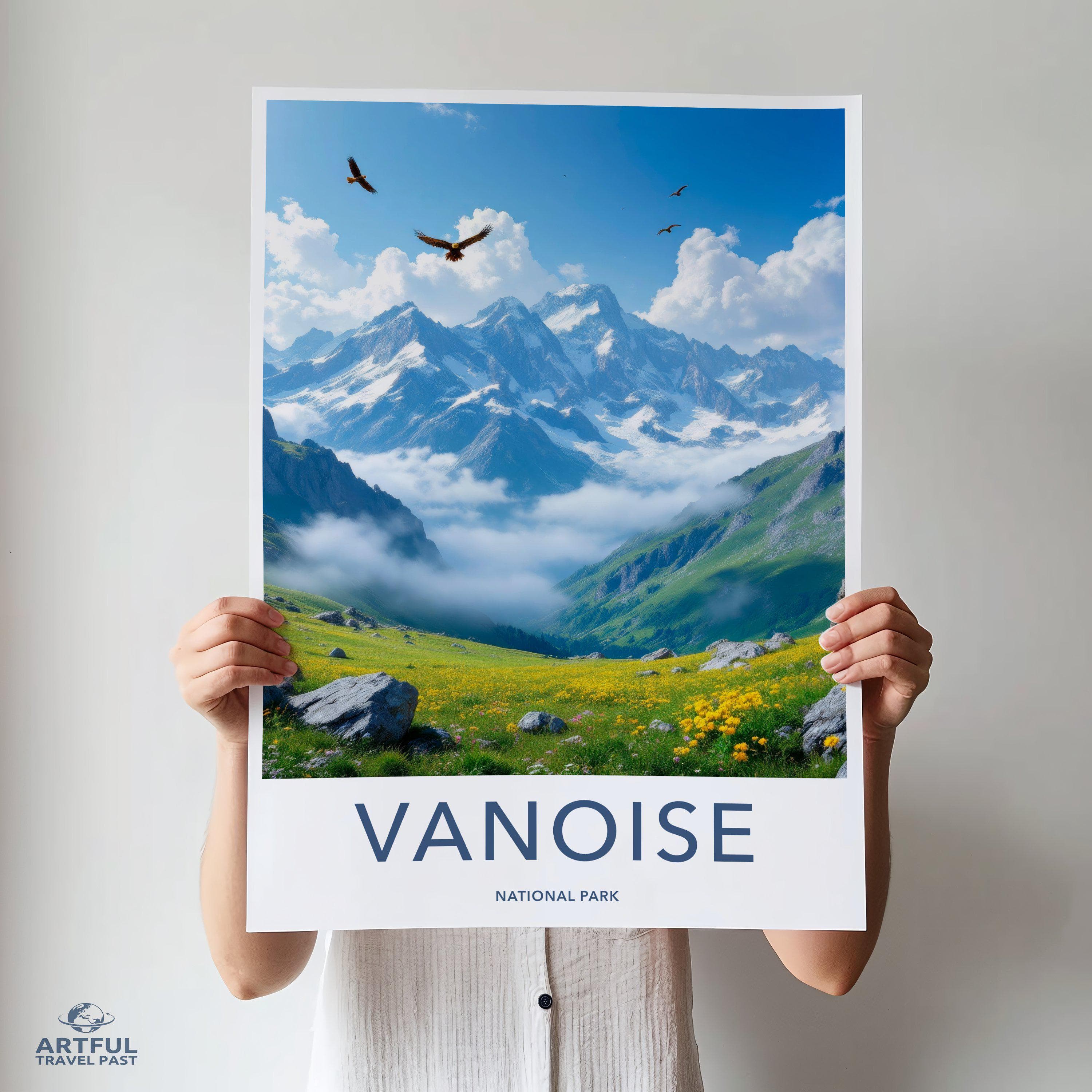 Vanoise National Park Poster | France Wall Art