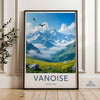 Vanoise National Park Poster | France Wall Art