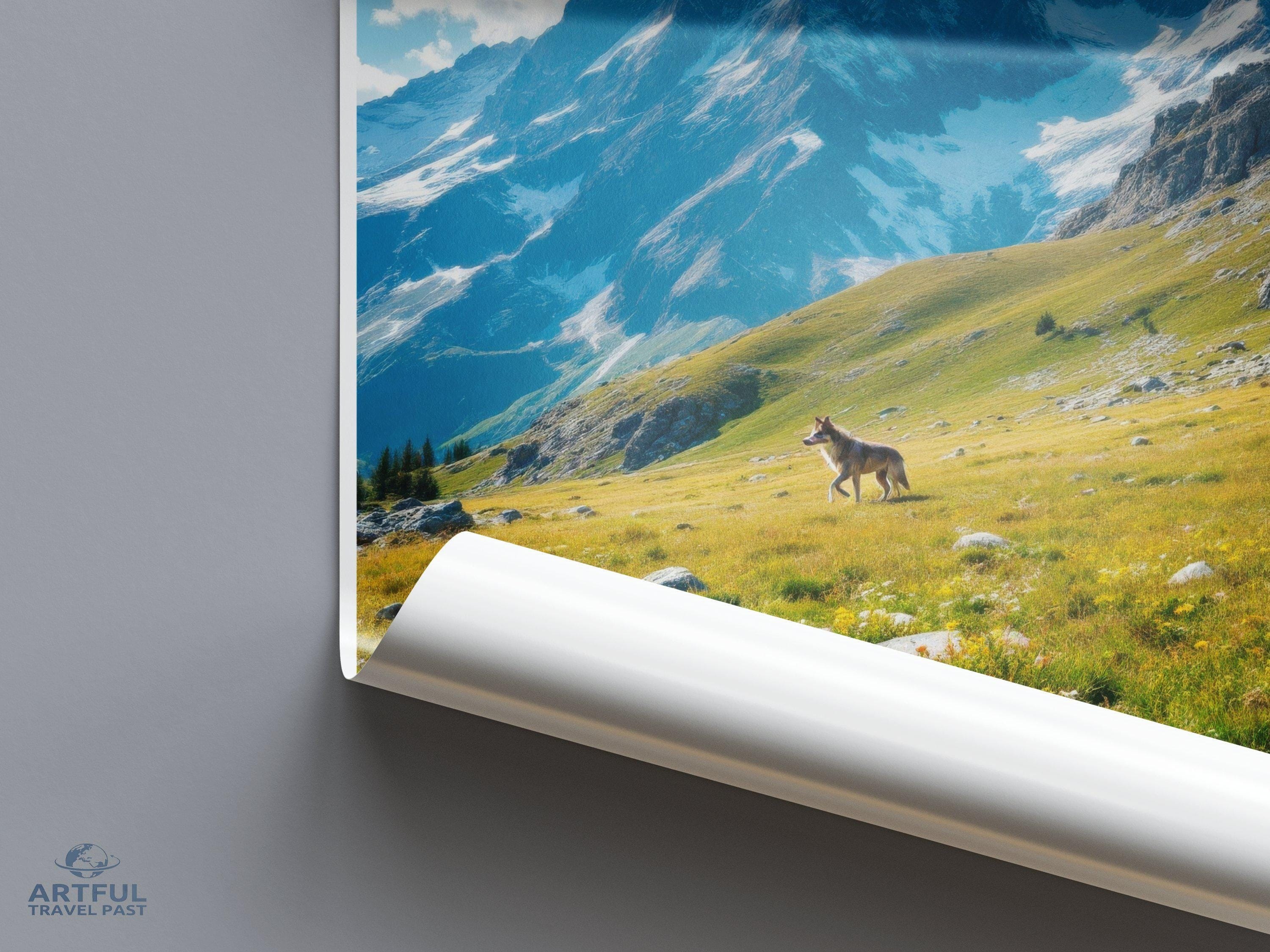 Vanoise National Park Poster | France Wall Art