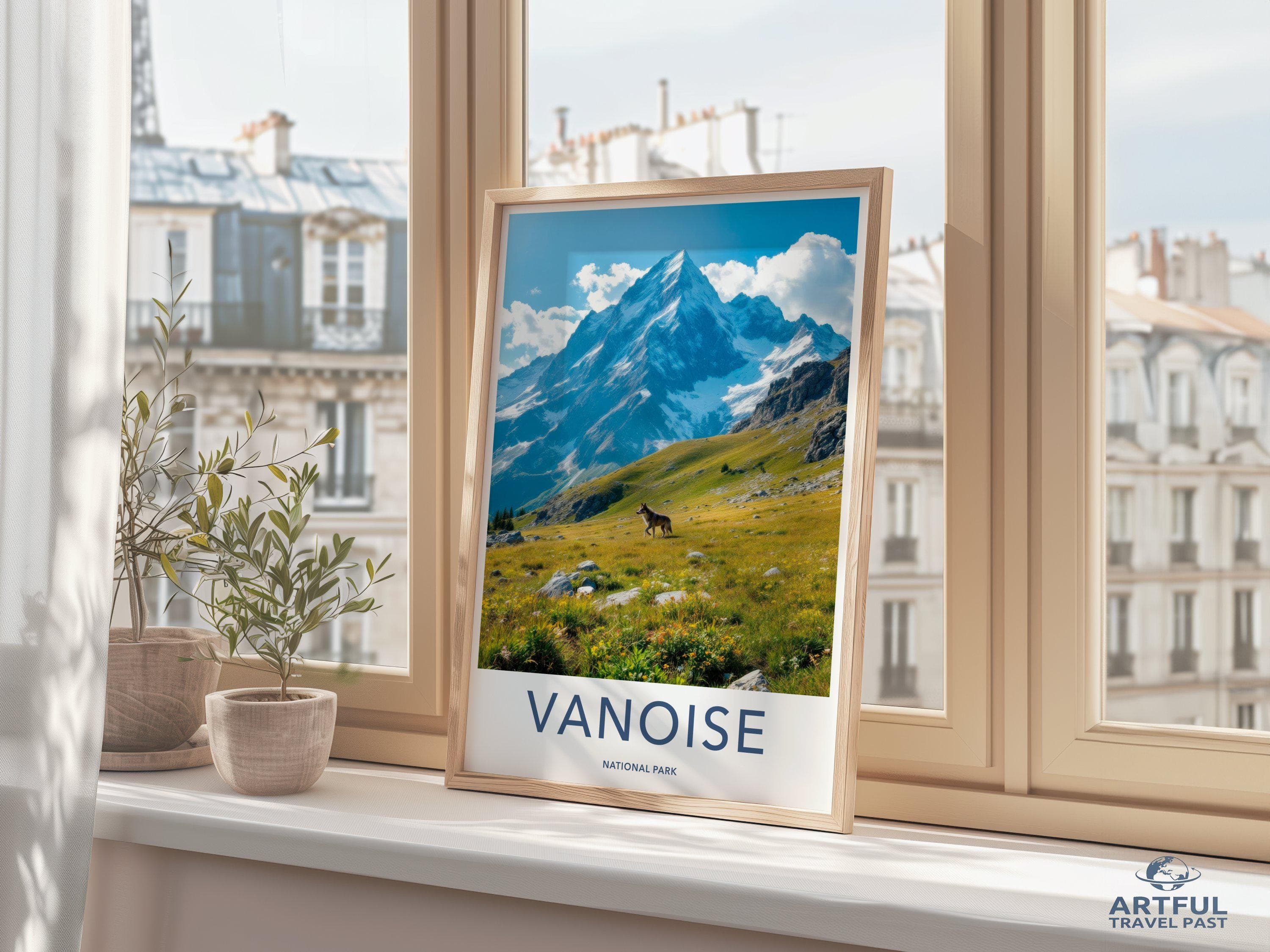 Vanoise National Park Poster | France Wall Art