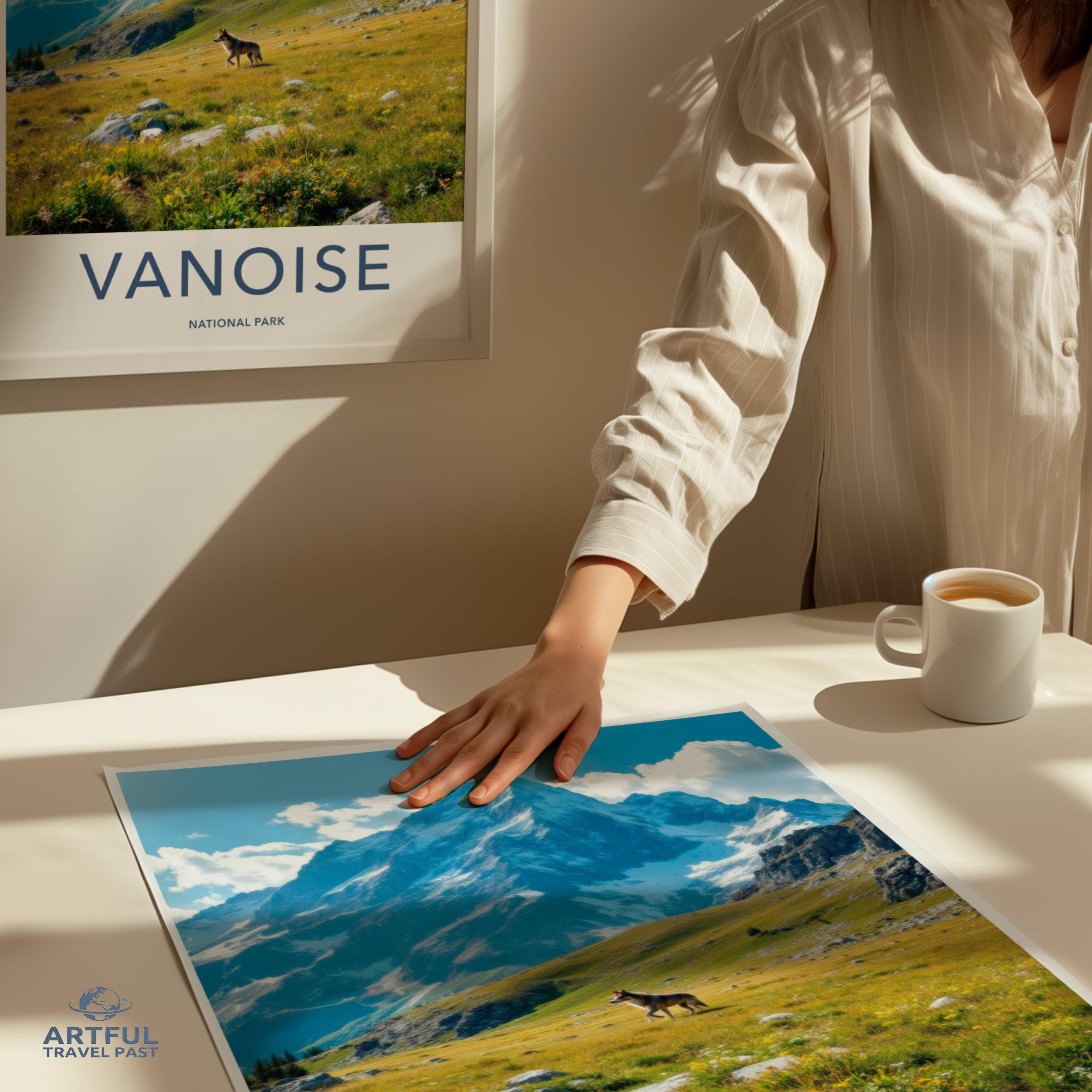 Vanoise National Park Poster | France Wall Art