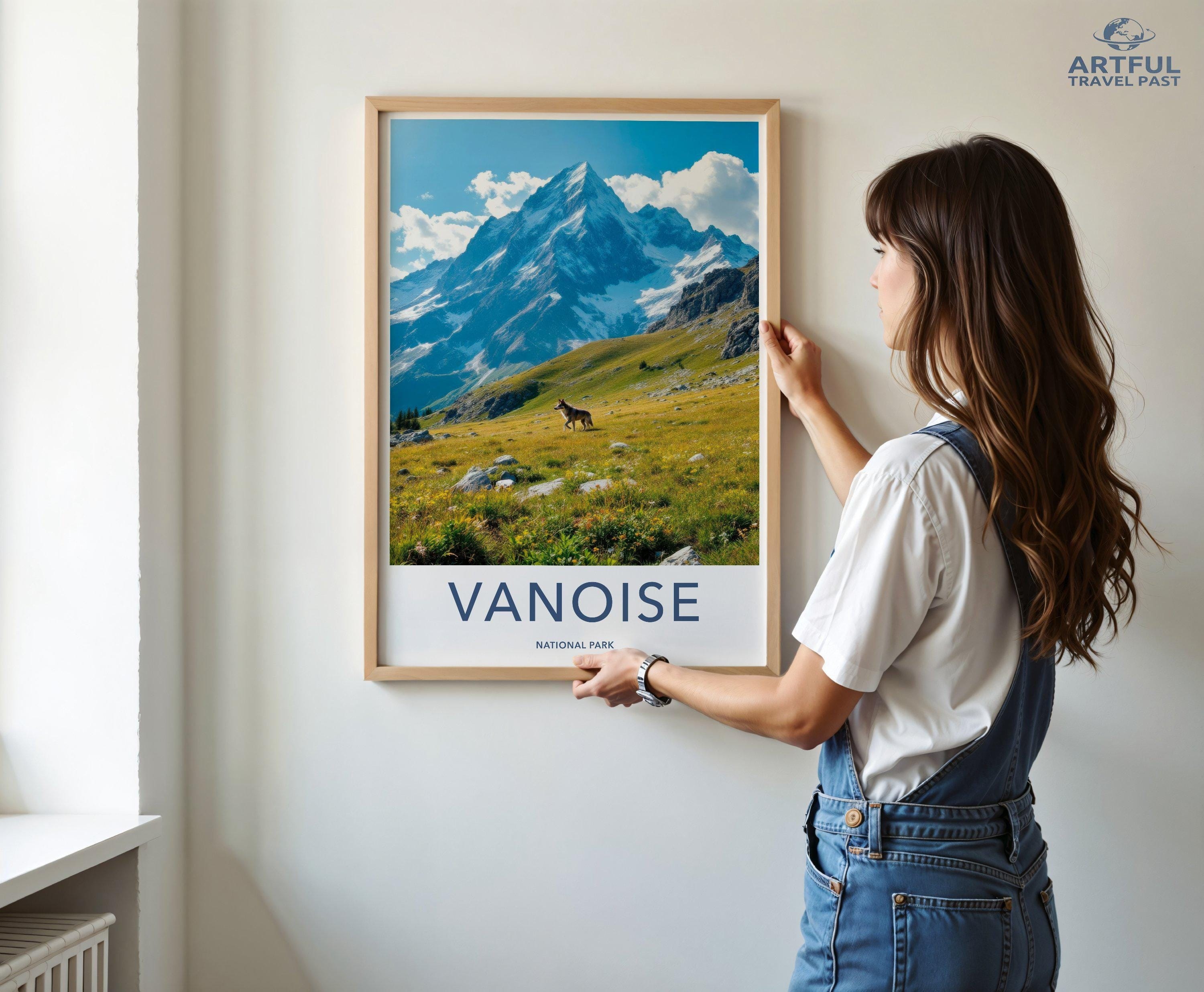 Vanoise National Park Poster | France Wall Art