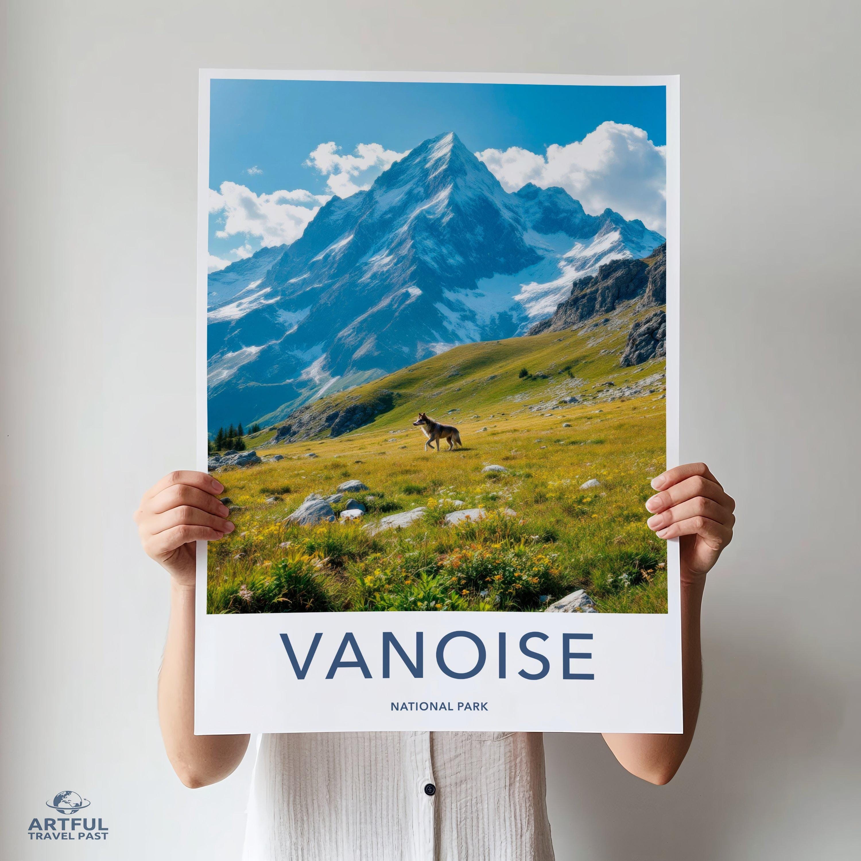 Vanoise National Park Poster | France Wall Art