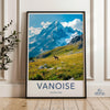 Vanoise National Park Poster | France Wall Art