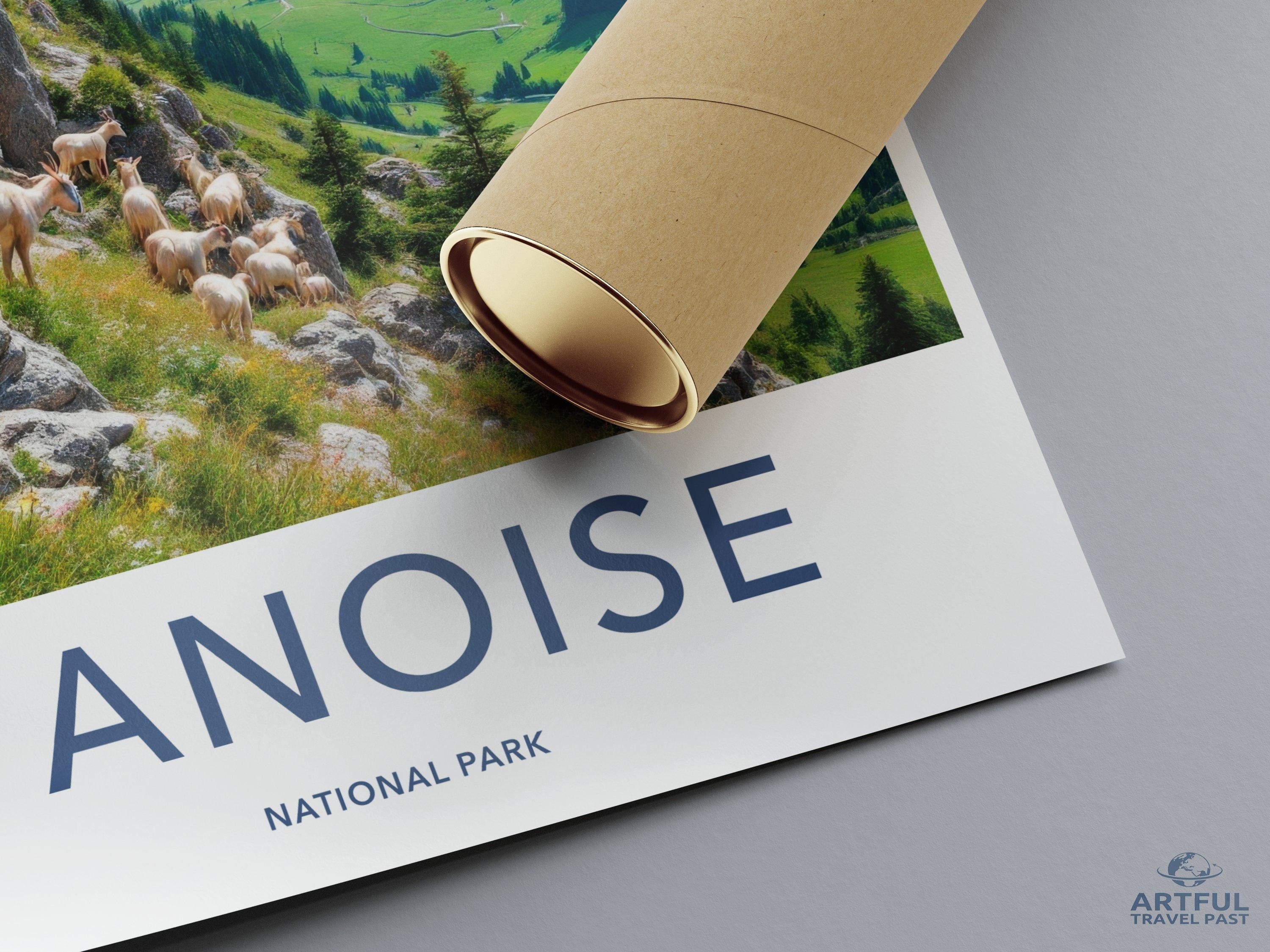 Vanoise National Park Poster | France Wall Art