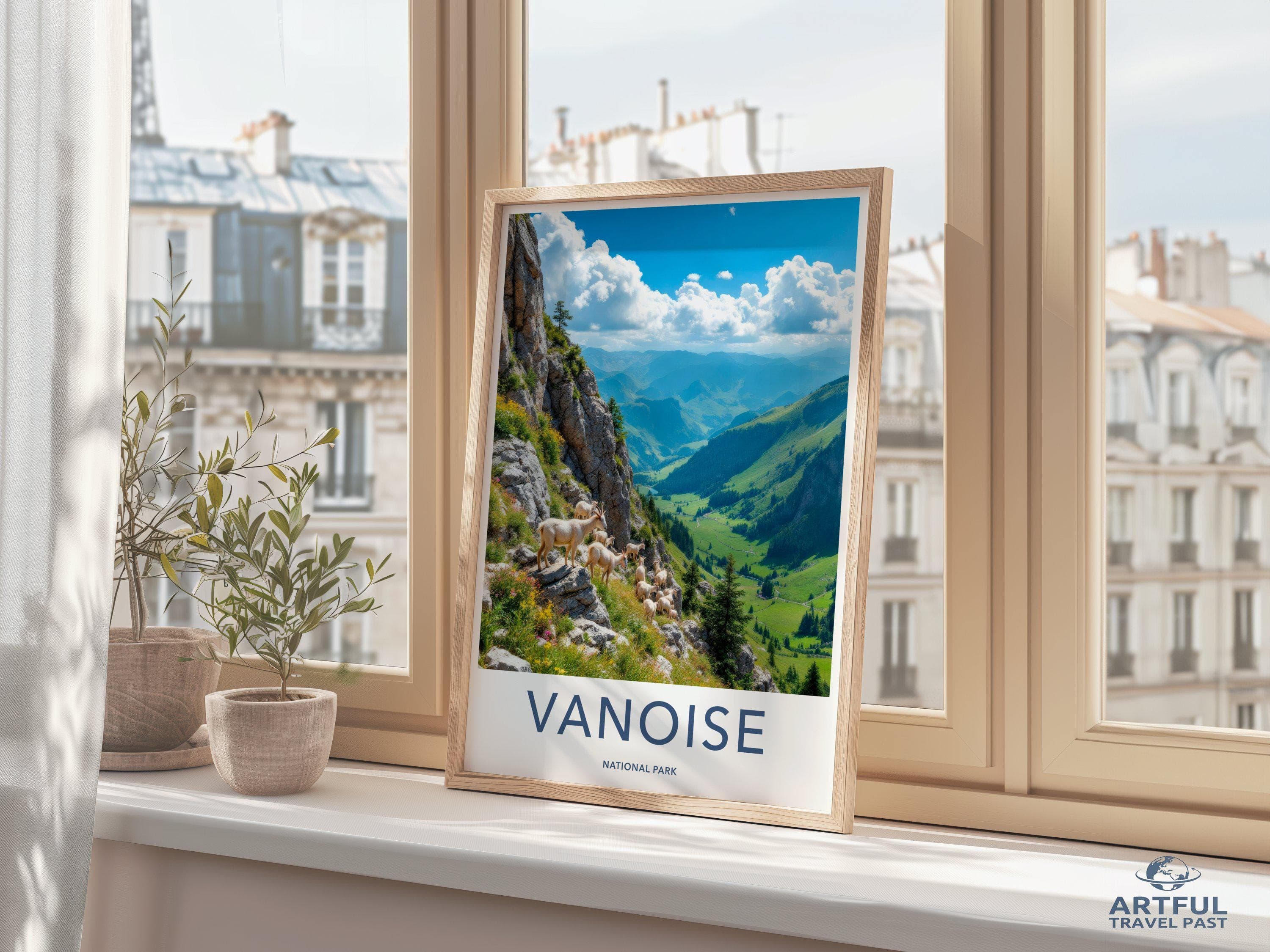 Vanoise National Park Poster | France Wall Art