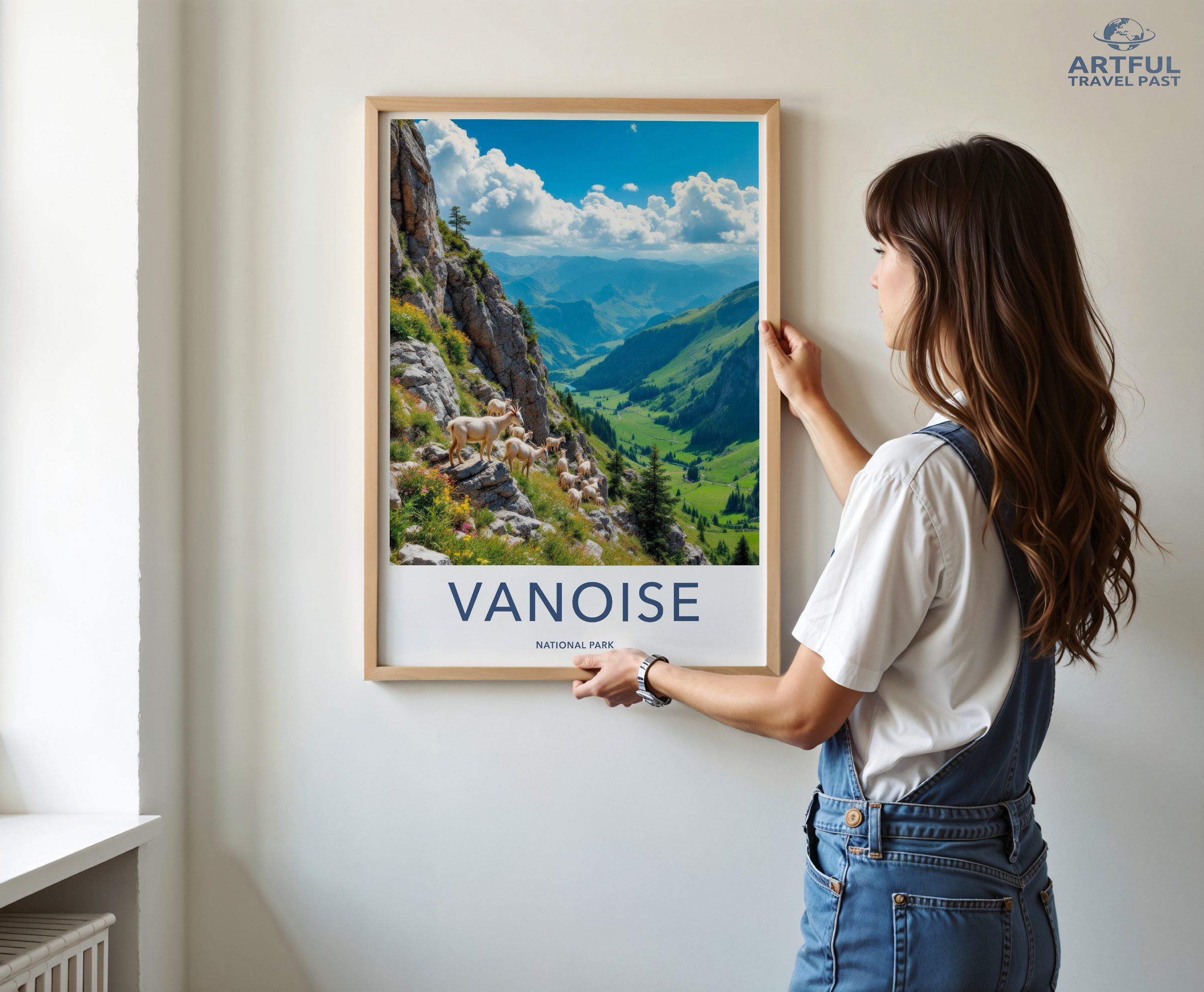 Vanoise National Park Poster | France Wall Art