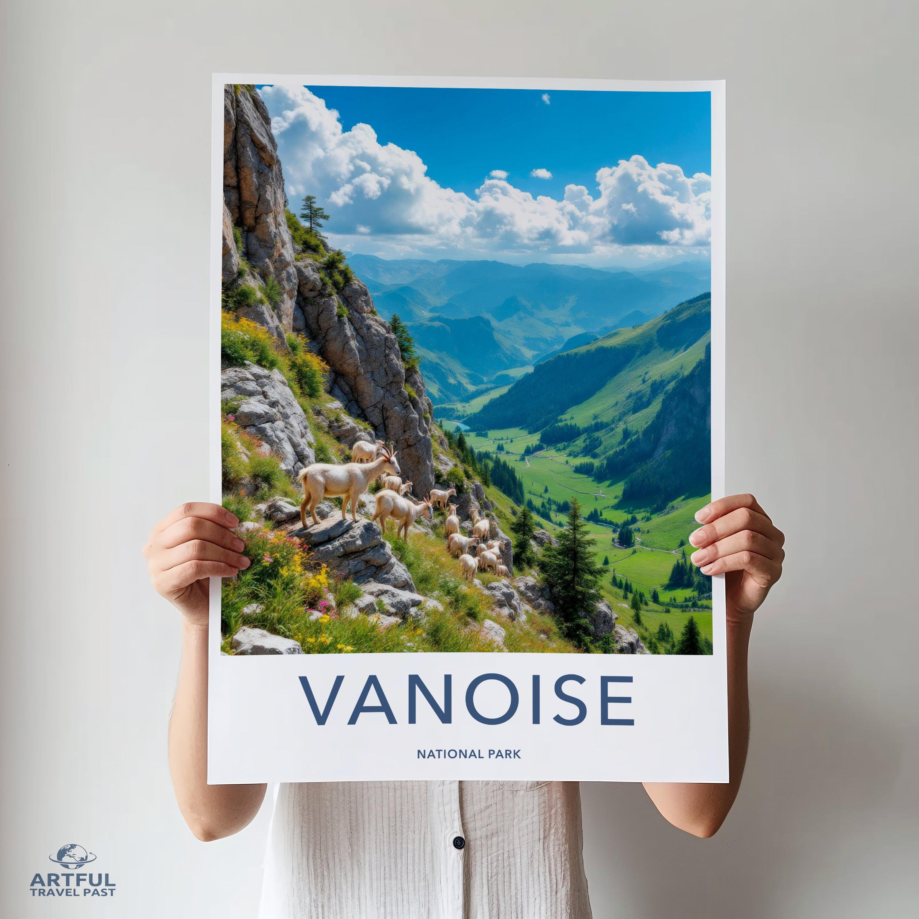 Vanoise National Park Poster | France Wall Art