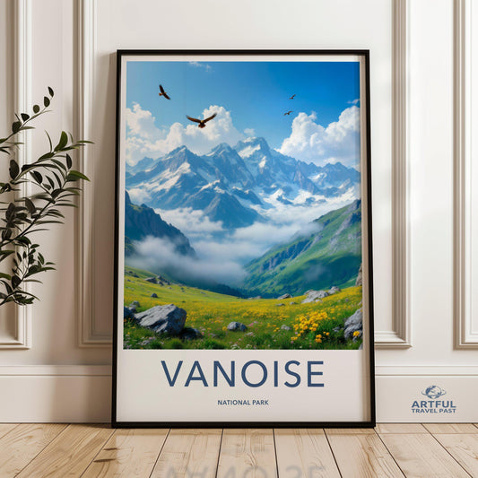 Vanoise Poster - France Wall Art
