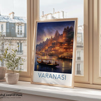 Varanasi Poster - India Wall Art