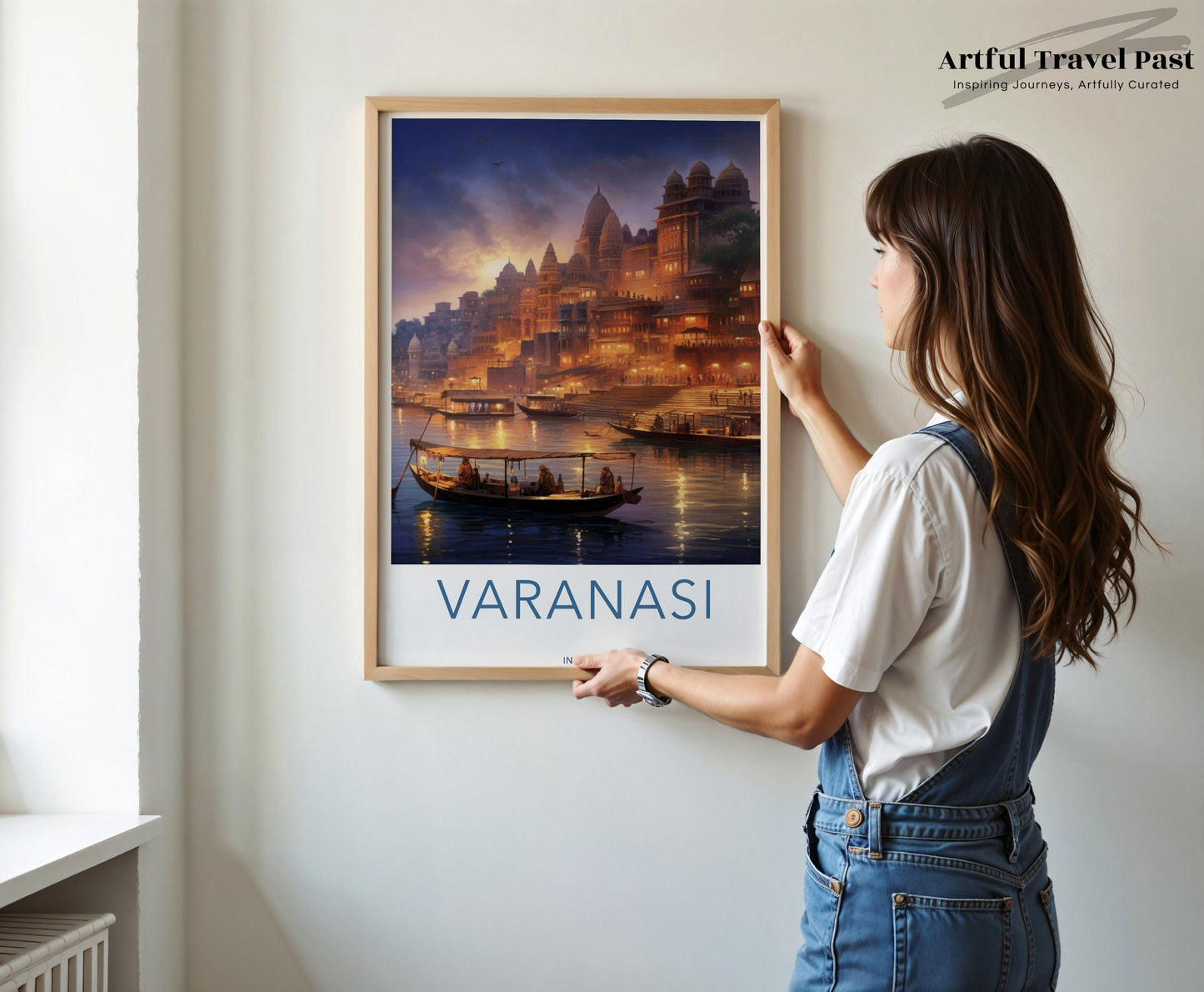 Varanasi Poster - India Wall Art