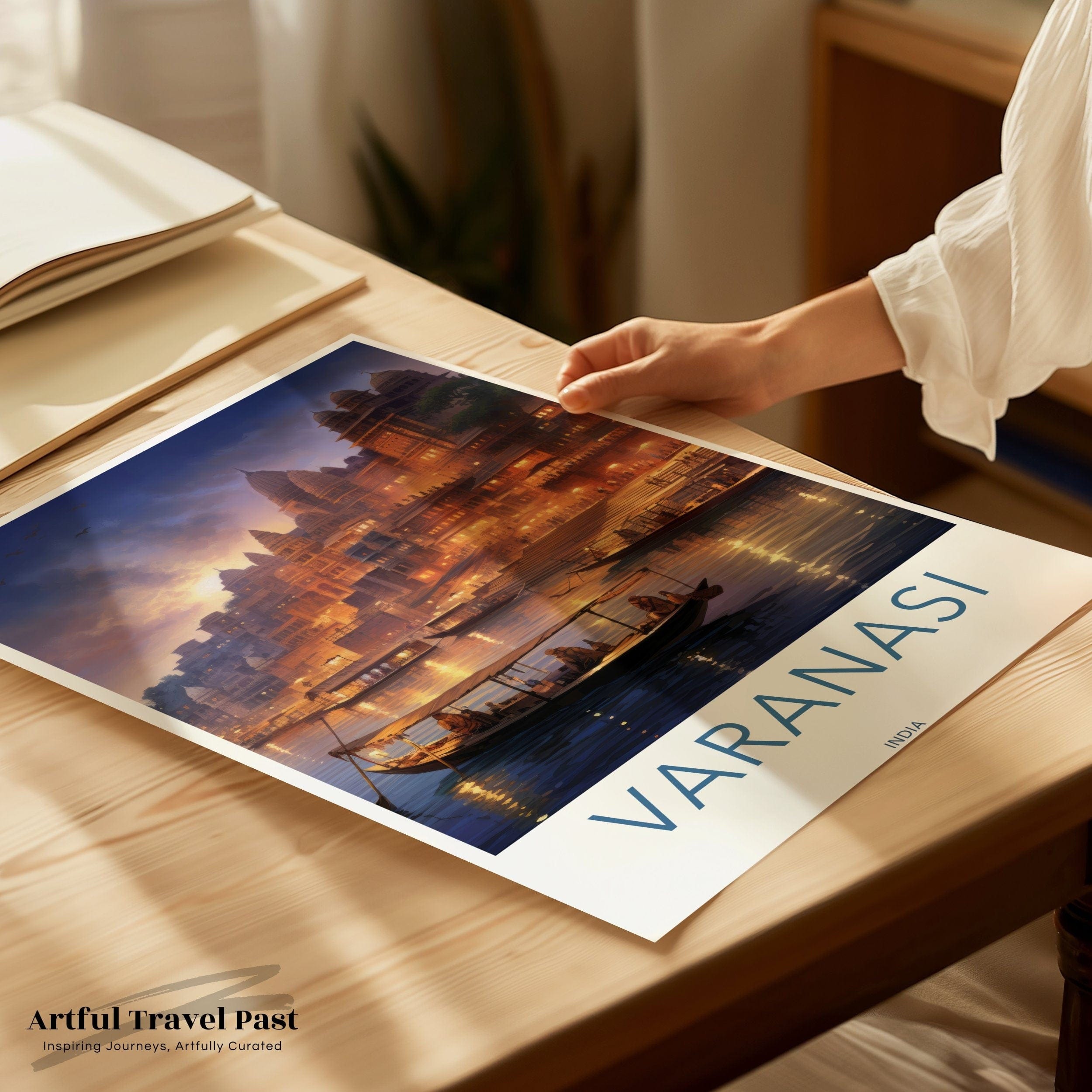 Varanasi Poster - India Wall Art