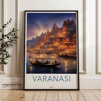Varanasi Poster - India Wall Art