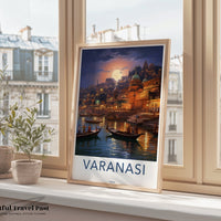 Varanasi Poster - India Wall Art