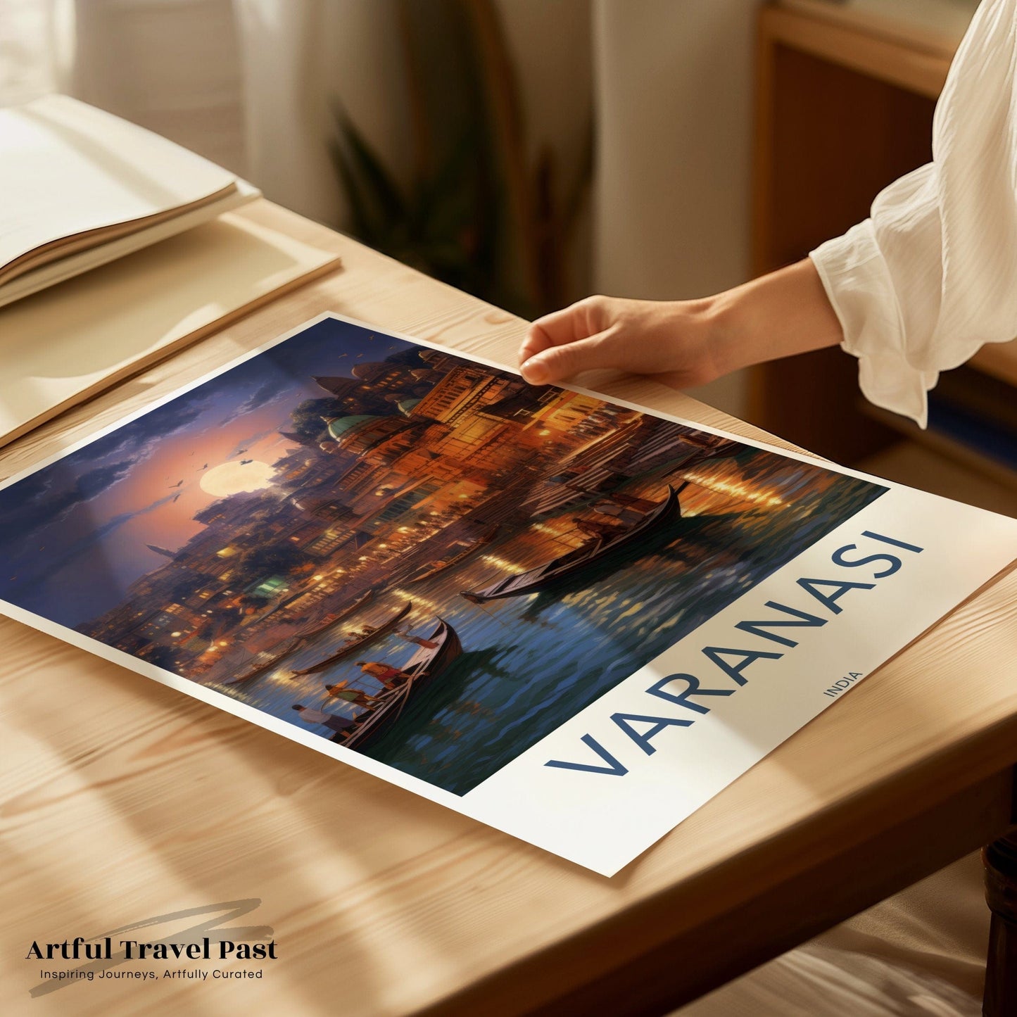 Varanasi Poster - India Wall Art