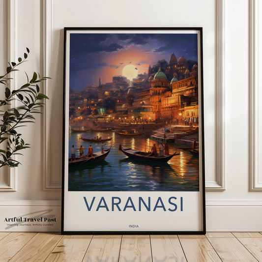 Varanasi Poster - India Wall Art