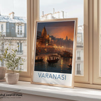 Varanasi Poster - India Wall Art