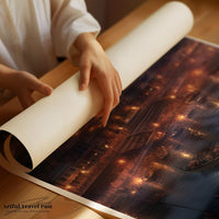Varanasi Poster | Uttar Pradesh Wall Art | India Decor