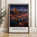Varanasi Poster | Uttar Pradesh Wall Art | India Decor