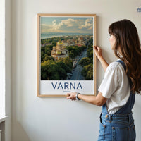Varna Poster | Bulgaria Wall Art | Europe Decor