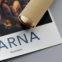 Varna Poster | Bulgaria Wall Art | Europe Decor