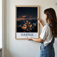 Varna Poster | Bulgaria Wall Art | Europe Decor