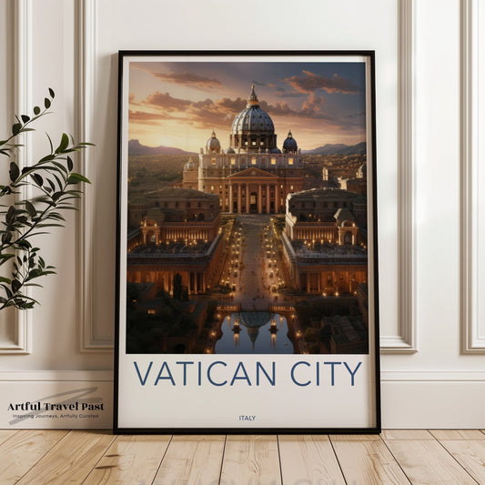 Vatican City Poster - Italy Wall Art