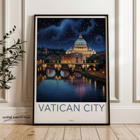 Vatican City Poster - Italy Wall Art