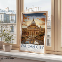 Vatican City Poster - Italy Wall Art