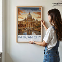 Vatican City Poster - Italy Wall Art