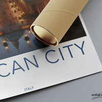 Vatican City Poster | St. Peter’s Basilica | Italy Wall Art