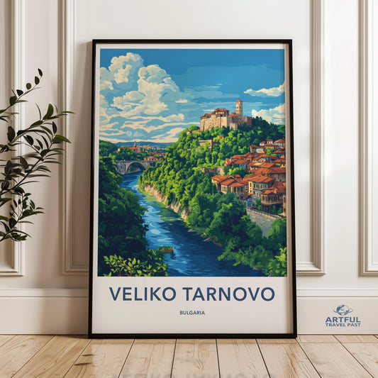 Veliko Tarnovo Poster - Bulgaria Wall Art