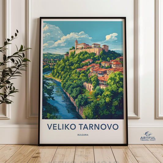 Veliko Tarnovo Poster - Bulgaria Wall Art