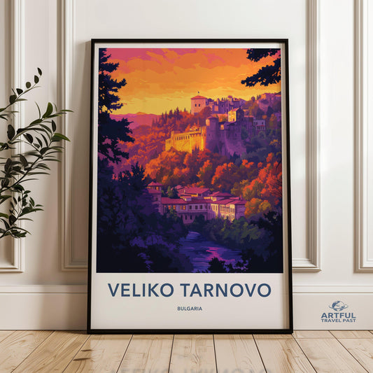 Veliko Tarnovo Poster - Bulgaria Wall Art